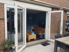 Maatwerk Dubbele Tuindeur Met Zijlicht