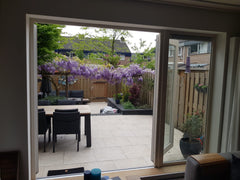 Maatwerk Dubbele Tuindeur Met 2 Zijlichten