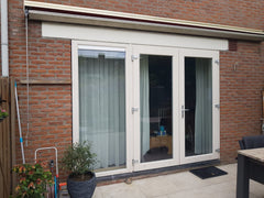 Maatwerk Dubbele Tuindeur Met Zijlicht