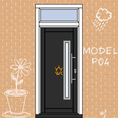 kunststof voordeur - kunststof voordeur antraciet - kunststof voordeur wit - voordeur met brievenbus - kunststof voordeur configurator