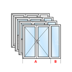 Maatwerk Dubbele Tuindeur Met Zijlicht