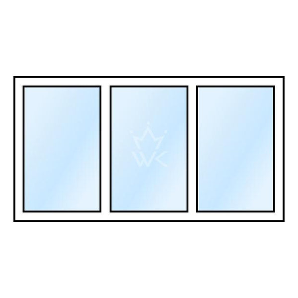 Kunststof kozijn vast raam. Kozijn configurator.