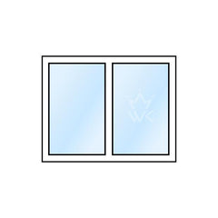 Kunststof kozijn vast raam. Kozijn configurator.