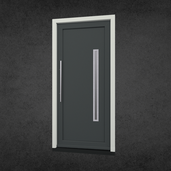 kunststof voordeur - kunststof voordeur antraciet - kunststof voordeur wit - voordeur met brievenbus - kunststof voordeur configurator