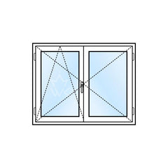 Kunststof stolpraam kozijn raam. Kozijn configurator.