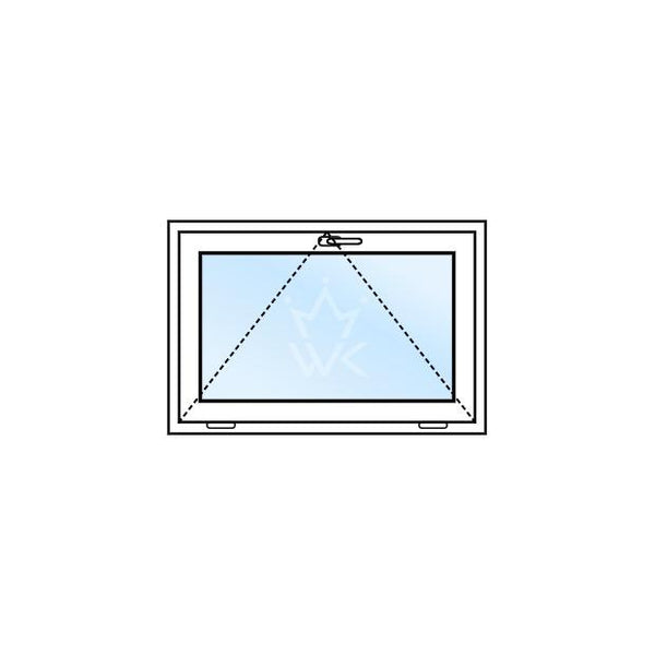 Kunststof kiep kozijn raam. Kozijn configurator.