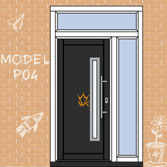 kunststof voordeur - kunststof voordeur antraciet - kunststof voordeur wit - voordeur met brievenbus - kunststof voordeur configurator