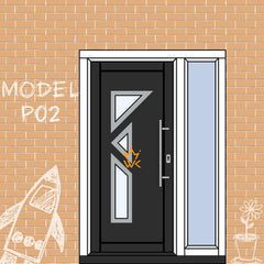 Voordeur Model P02