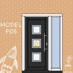 Voordeur Model P05