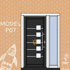 Voordeur Model P07