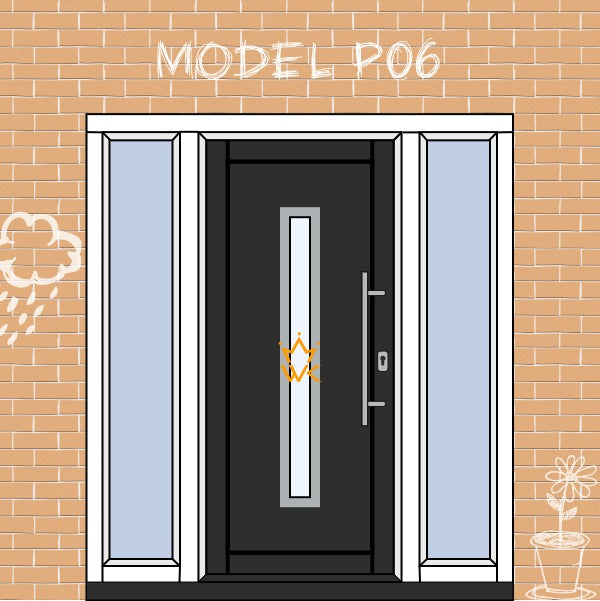 Voordeur Model P06