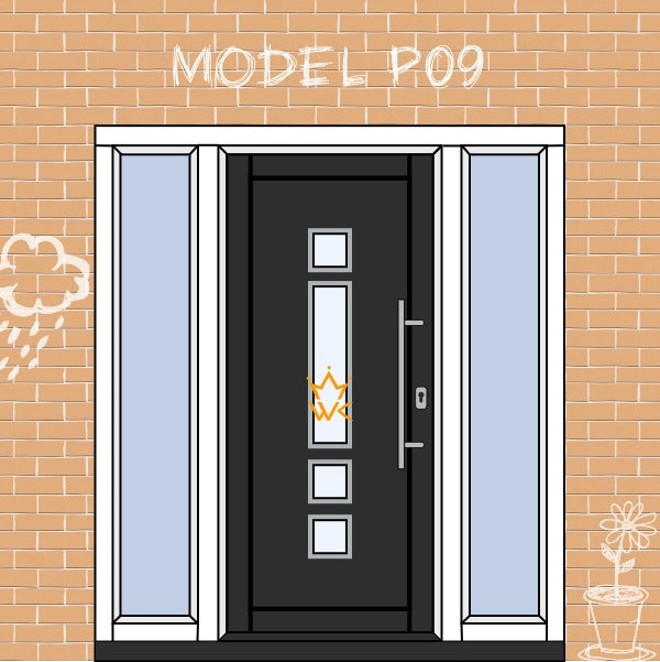 Voordeur Model P09