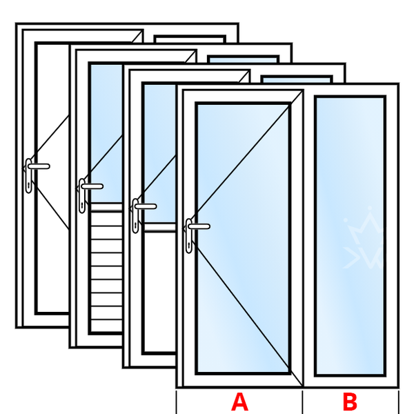  Kunststof achterdeur, buitendeur of tuindeur met zijlicht op maat. Ontwerp je eigen achterdeur met kozijn in onze deuren configurator. Bij Window King kun je gemakkelijk en snel je achterdeur en buitendeur kopen en bestellen. 